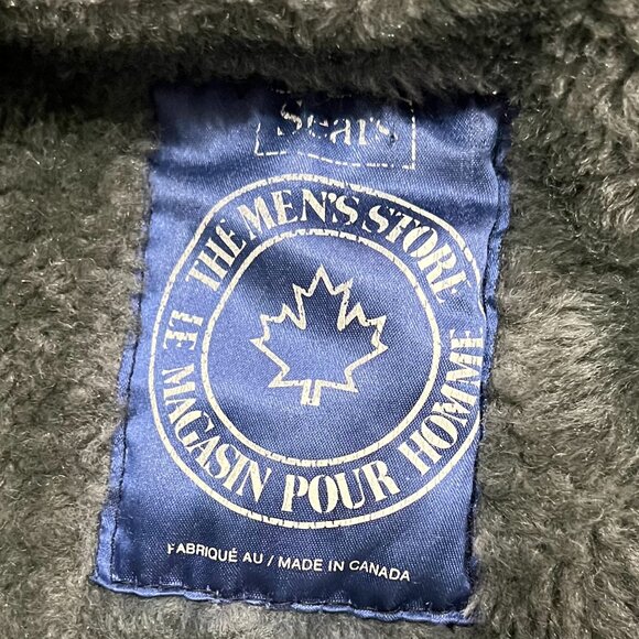 Vintage SEARS Men's Wool Pea Coat - Picture 11 of 11